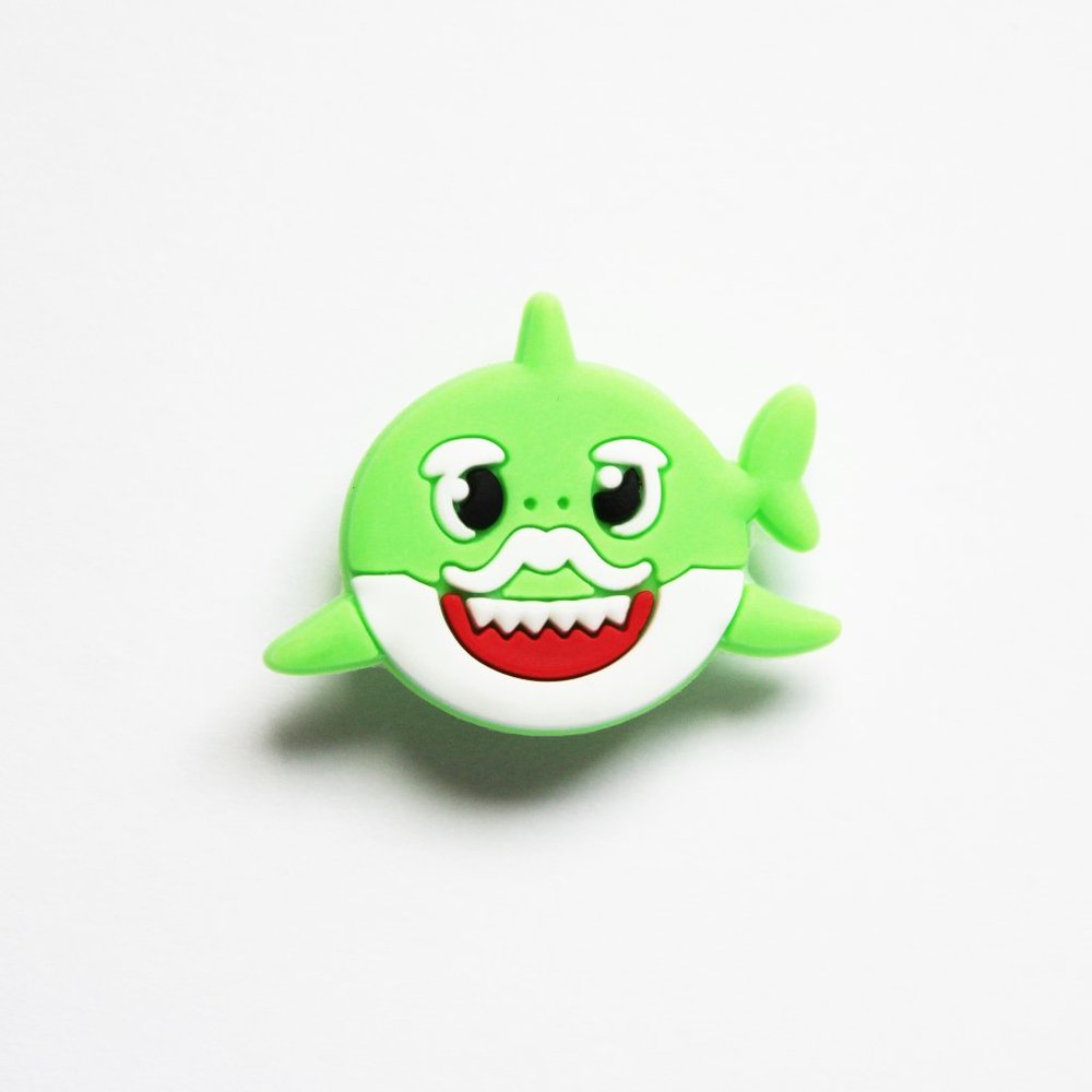 Grandpa baby Shark Croc Charm